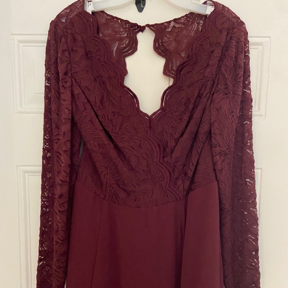 David’s Bridal Bridesmaid Dress